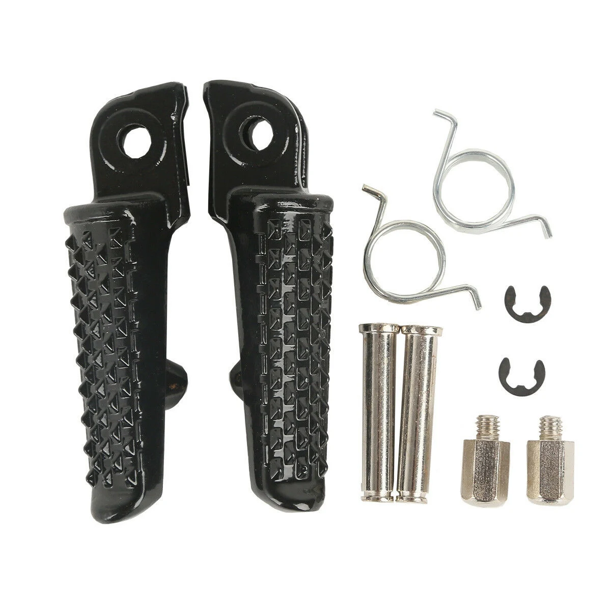 【 Store!!】 Motorcycle Rear Front Foot Pegs Footrest For Honda CBR600RR CB 600RR 2003-2006 CBR1000RR 2004-2014 CB1000R 2008-2