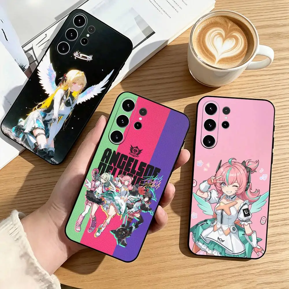 Angels of D-Delusion ZZZ  Phone Case For Samsung S25,S24,S21,S22,S23,S30,Ultra,S20,Plus,Fe,Lite,Note,10,Black Cover Gift