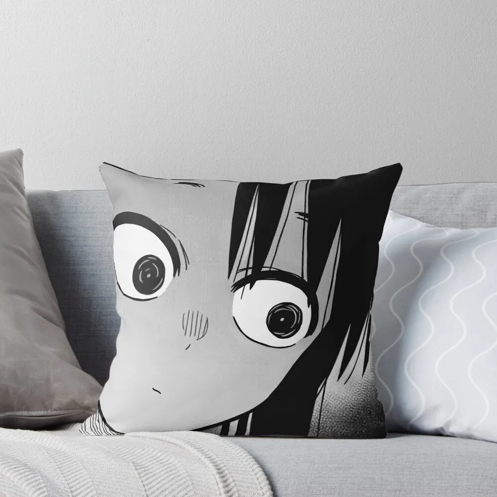 

Nagatoro Eyes - Ijiranaide, Nagatoro-san Throw Pillow Sofas Covers Pillowcases Bed Cushions Pillow Decor pillow