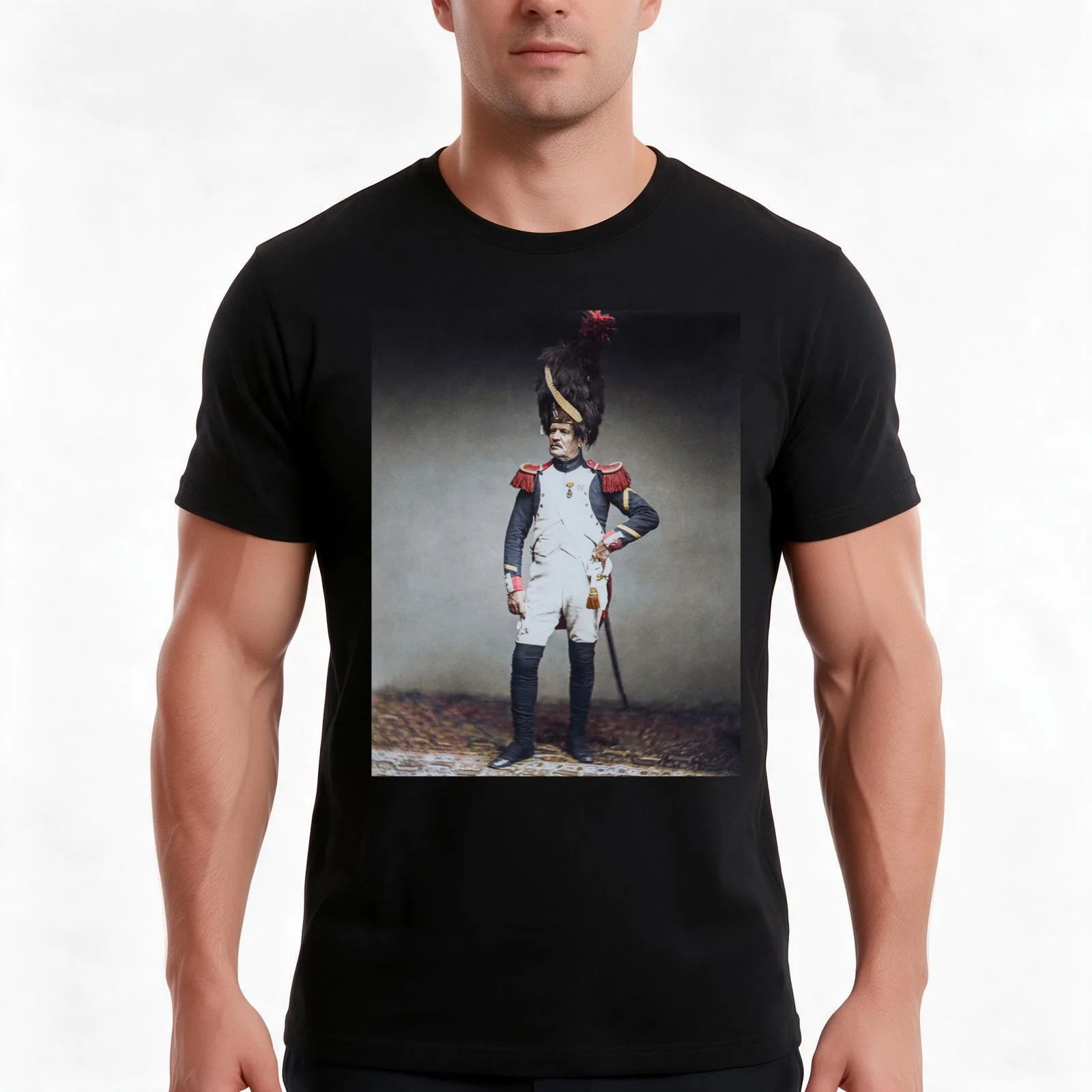 Napoleon's Grande Armée Veterans: Taria - Grenadier de la Garde Imperiale (Grenadiers of the Imperial Guard) T-Shirt