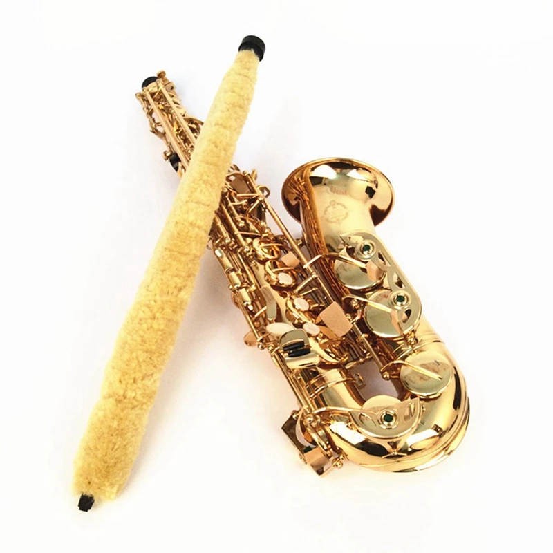 فرشاة تنظيف ناعمة ودائمة للساكسفون ، دعم ألتو الساكسفون ، 2 set