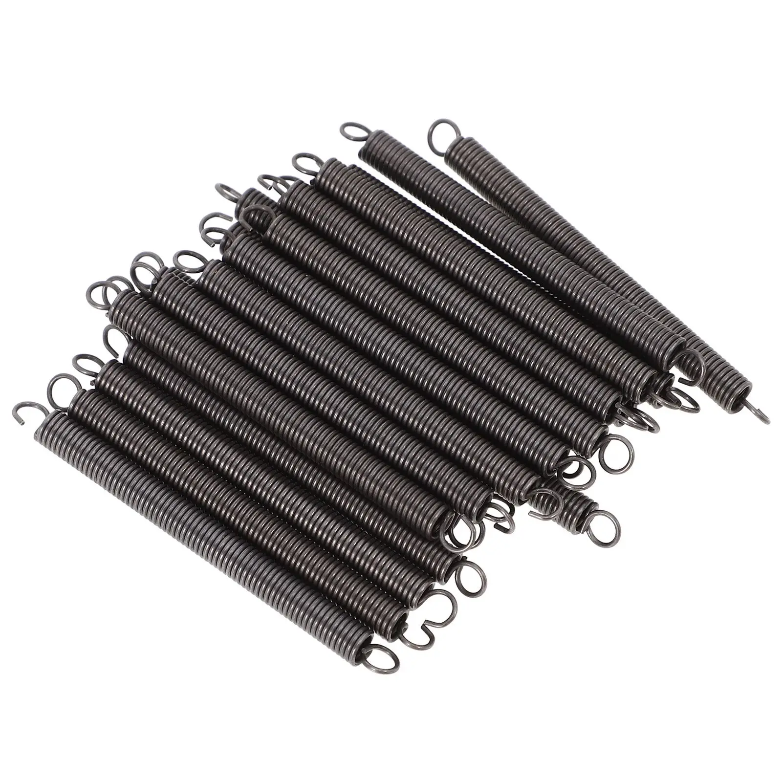 

20 Pcs Tension Spring Extension Springs Hook Ends Steel Fence Gate Latch Replacement Large Door Elastic Handle Pole Home Repair