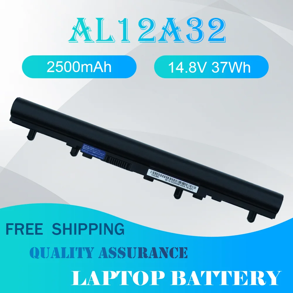 

AL12A32 AL12A72 Laptop Battery for Acer Aspire V5-431 V5-551 V5-571 V5-471G V5-571P V5-571-6726 Aspire E1 E1-572 E1-510P E1-522