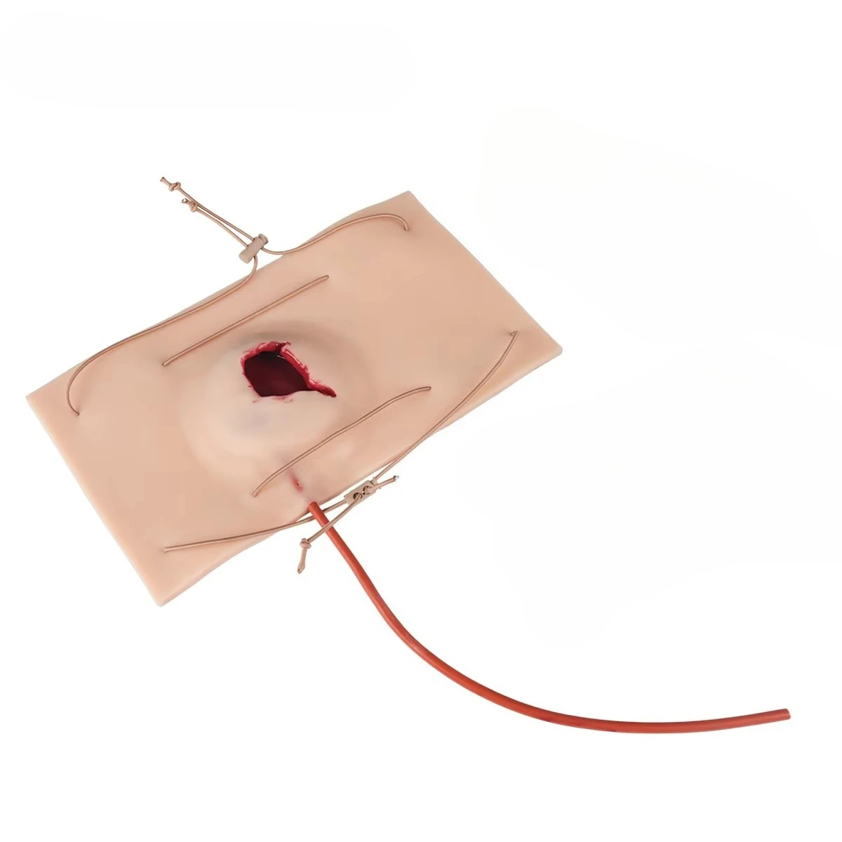 Teaching Silicone Wound Care Practice Mat Emergency Trauma Training Module