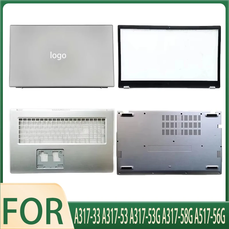 

New for A317-33 A317-53 A317-53G A317-58G A517-56G Laptop LCD Back Cover/Front Bezel/Palmrest/Bottom Case A B C D Shell