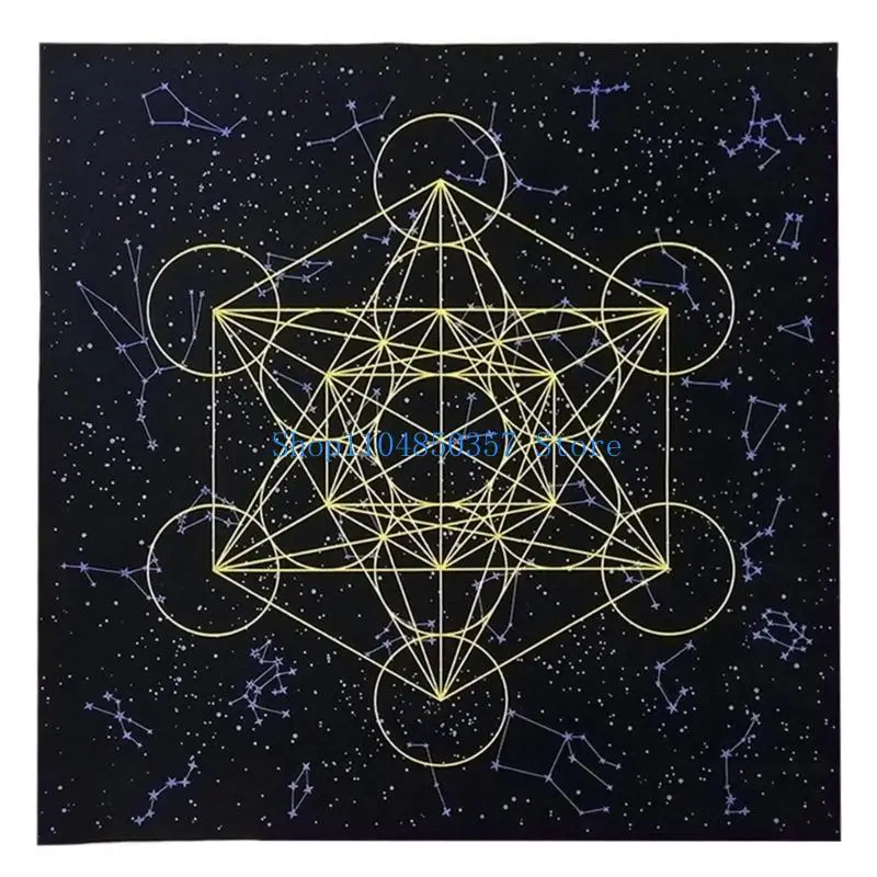 

652F Altar Tarot Card Cloth Astrology Tarot Divination Cards Table Cloth