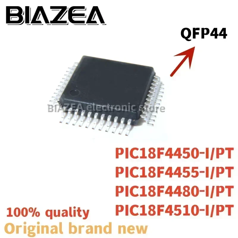 1piece PIC18F4450-I/PT PIC18F4455-I/PT PIC18F4480-I/PT PIC18F4510-I/PT QFP44 Chipset