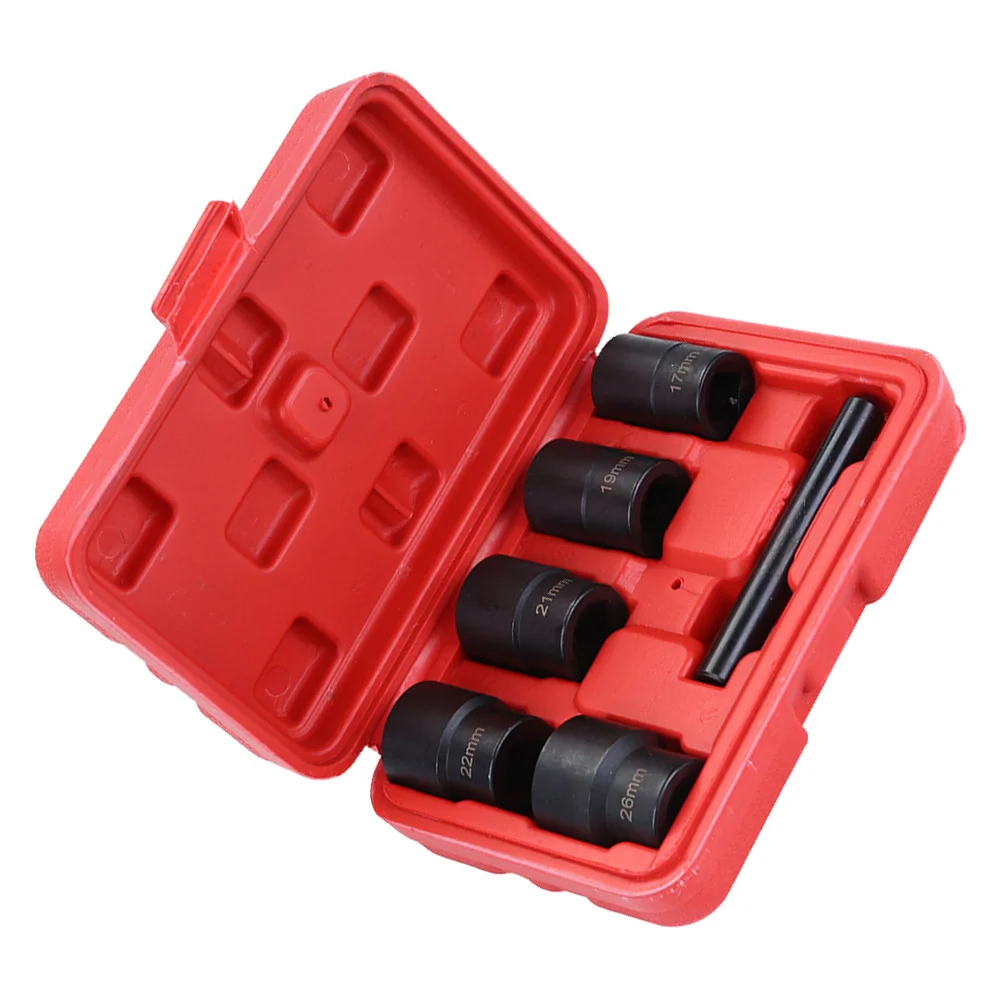 

7 Pcs Nut Extractor Tool Case Damaged Extractors Broken Bolt Extracting Tools Chrome Vanadium Steel Abs Screw Removers