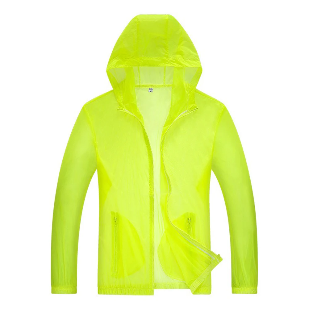 Summer Sunscreen Jacket Unisex Ultra-Thin Camping UV Protection Clothes Lightweight Outdoor Quick Dry Sports Coat Windbreake