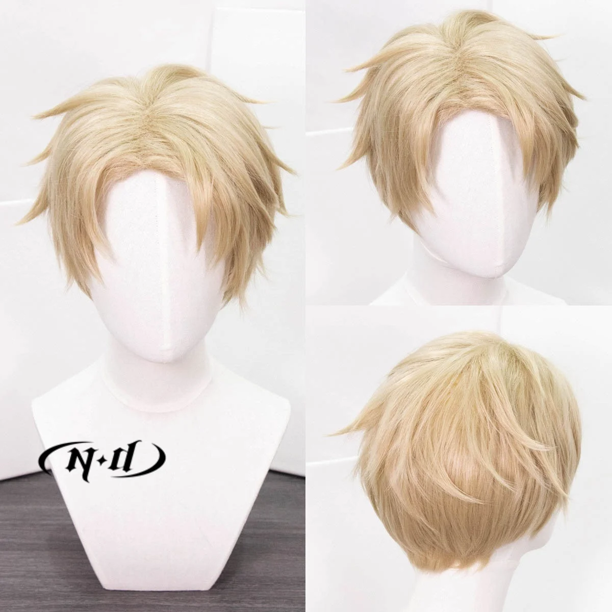 

ND Loid Forger Cosplay Wigs Hairpiece Spy Family Twilight Cosplay Hair Wigs for Comic Con Coser Costume Party Heat Resistant