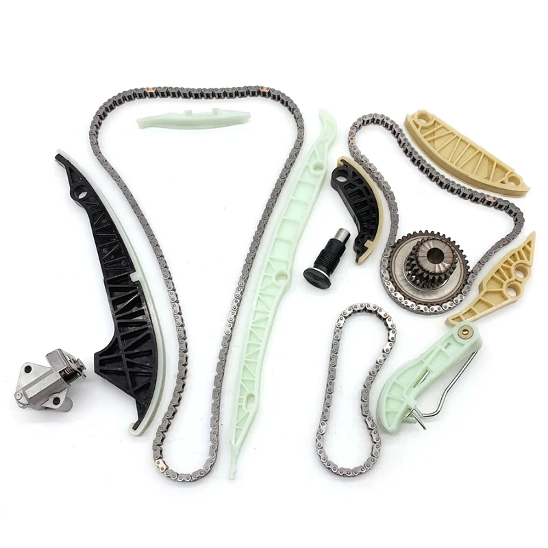 12 Pcs Auto Parts Engine Timing Chain Tensioner Guide Kit For VW Golf Jetta Tiguan EA888 06H109509L 06H109158 06H107065DL
