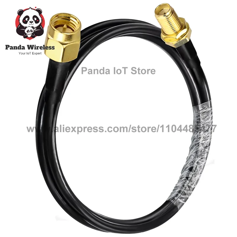 

1 шт. RG58 удлинительная перемычка для коаксиального кабеля SMA «папа» на SMA «мама» RF с низкими потерями в сборе для разъема приемника GNSS