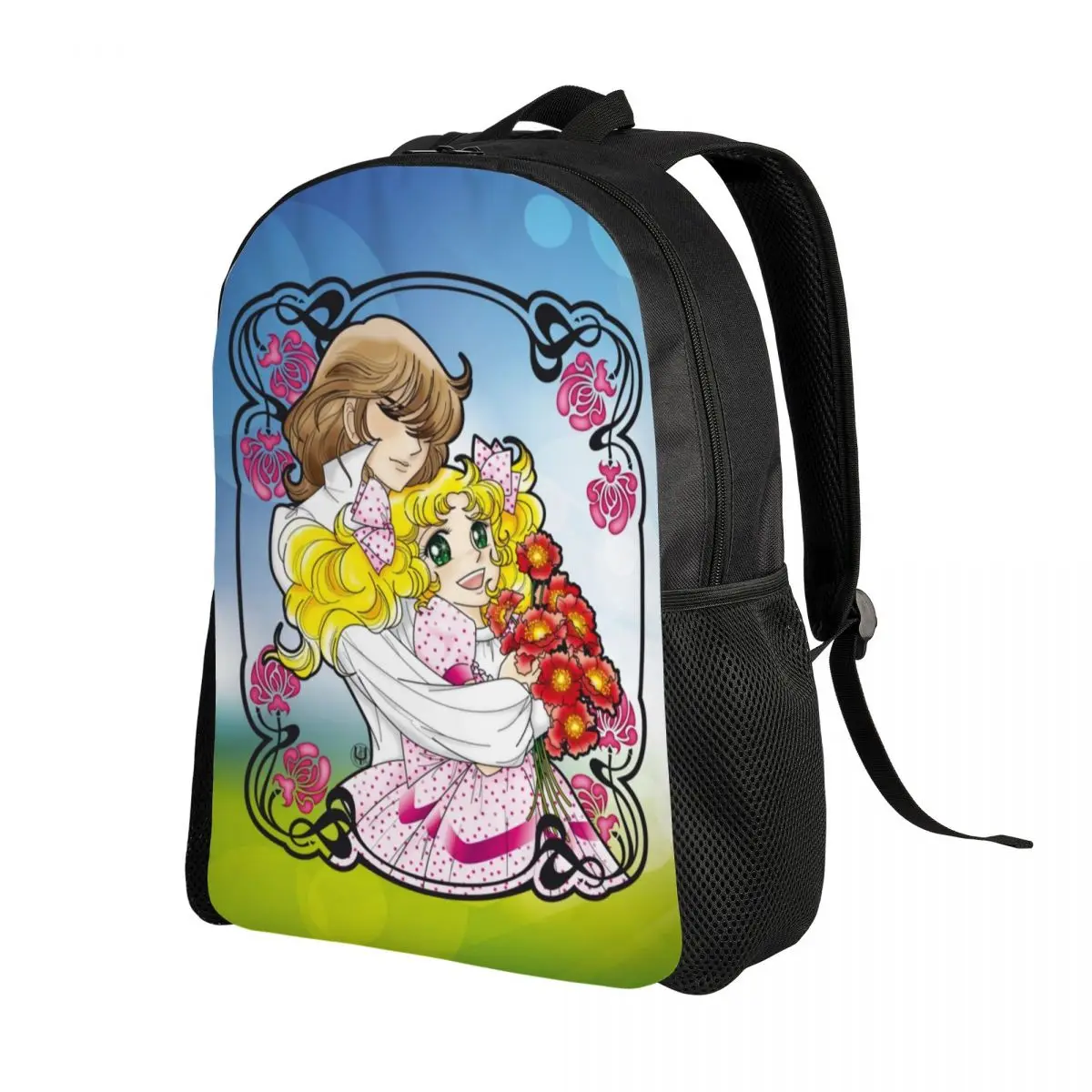 Candy Candy Anime Manga Laptop zaino uomo donna Casual Bookbag per borsa per studenti delle scuole universitarie