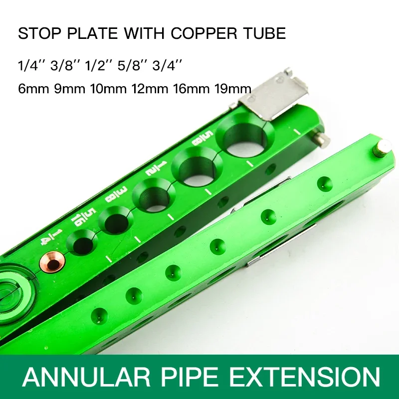 DSZH ST-806FT Copper Pipe Expander Set Air Conditioner Metric Reamer Flare Tool Pipe Flaring Tool Set Tube Expander Tools