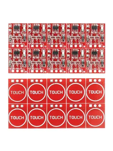 20/50/100PCS/LOT NEW TTP223 Touch Button Module Capacitor Type Single Channel Self Locking Touch Switch Sensor for Arduino