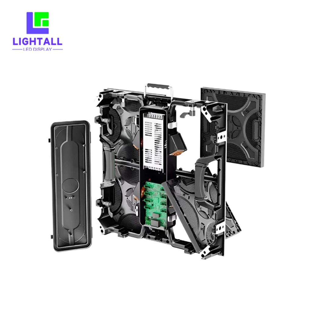 P3.91 Rental LED Screen Cabinet 500x1000mm Outdoor Waterproof HD Video Wall For Stage Events And Advertising