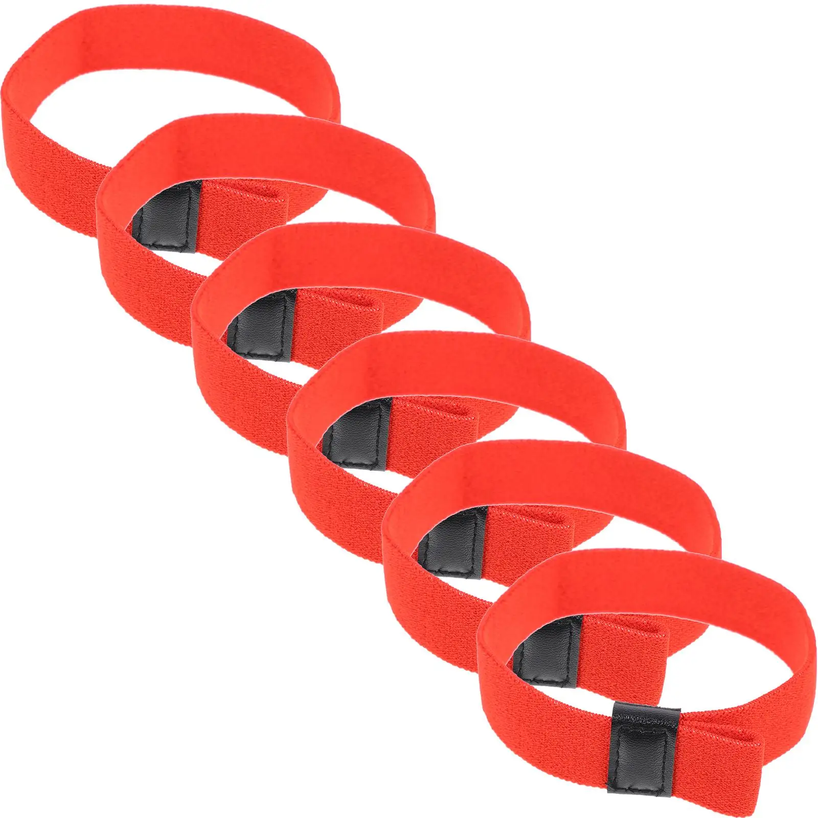 6pcs Strap Polyester Camping Outdoor Lunchbox Straps Reusable Elastic School Picnic Fixing Container