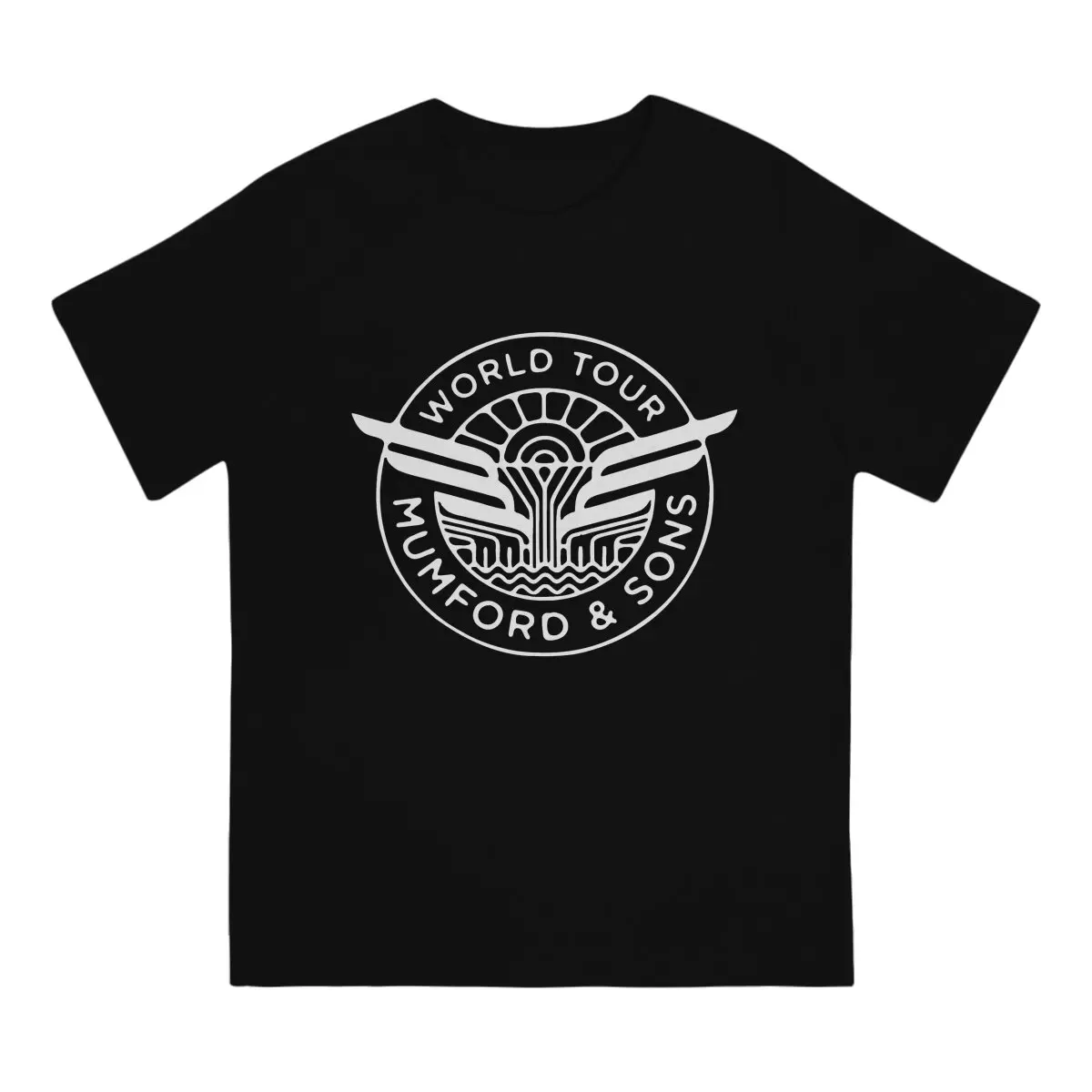 Men World Tour T Shirts Mumford And Sons Clothes Funny Short Sleeve O Neck Tees Gift Idea T-Shirt