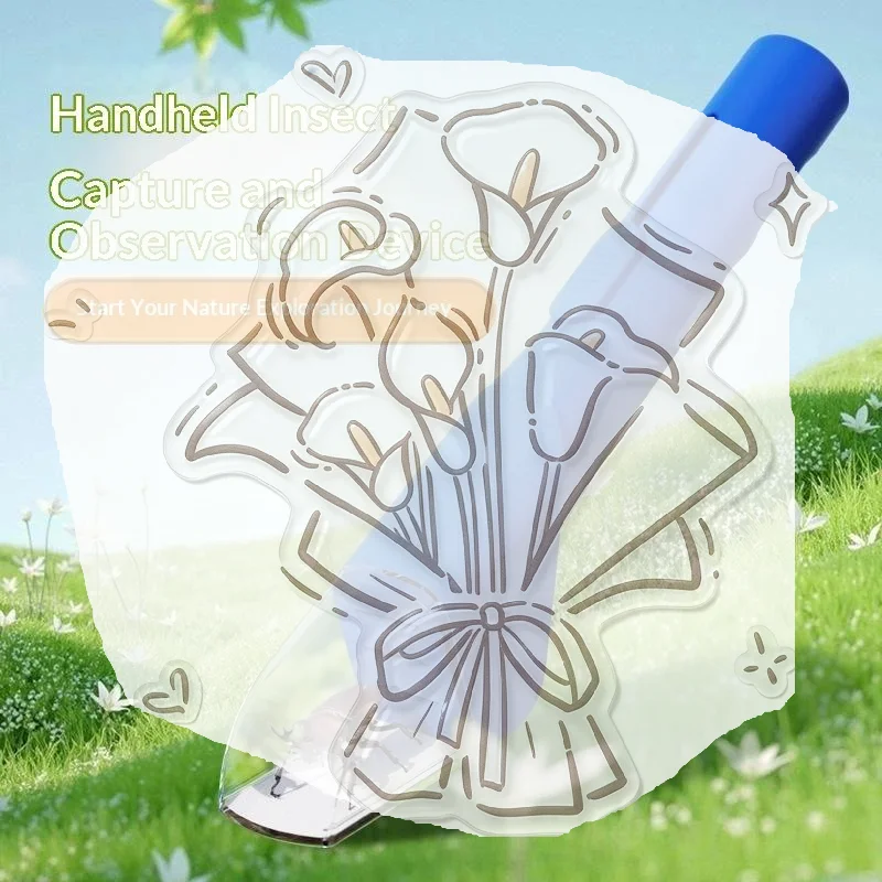 Portable Handheld Insect Catcher Tool Viewer Clear Transparent Window For Kids Outdoor Nature Exploration Science Learning