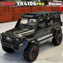 New 1/10 Yikong Yk4106 V2 Simulation Big G Rc Electric Climbing Vehicle Off Road Vehicle Tank Turning Remote Control Toy Car