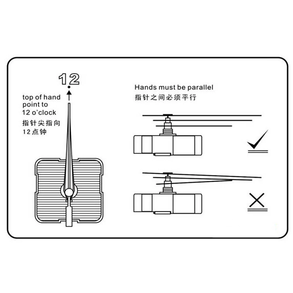 Quartz Clock repair Movement +Hands For DIY Silent Large Wall Clock repair Clock Mechanism Parts DIY Clock Module