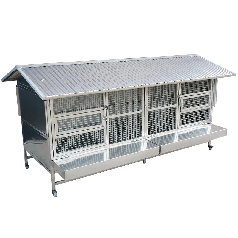 Combined Freely Foldable Easy Clean Sturdy Small Animals Poultry Household Rabbit Chicken Cage Chicken Coop