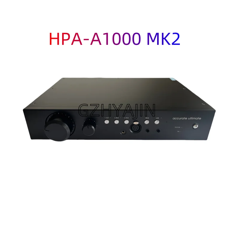 Nauwkeurige HPA-A1000 MK2 gebalanceerde voorversterker, dynamische, flatpanel universele hoofdtelefoonversterker, ingangsgevoeligheid: +6 dB