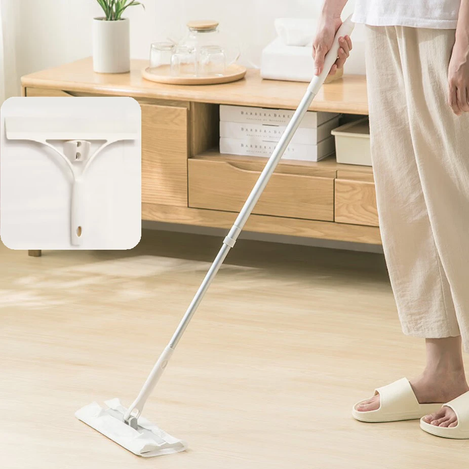 Multifunction Dry & Wet Cleaning Rotating Mop (1 Mop, 1 Glass Wiper)