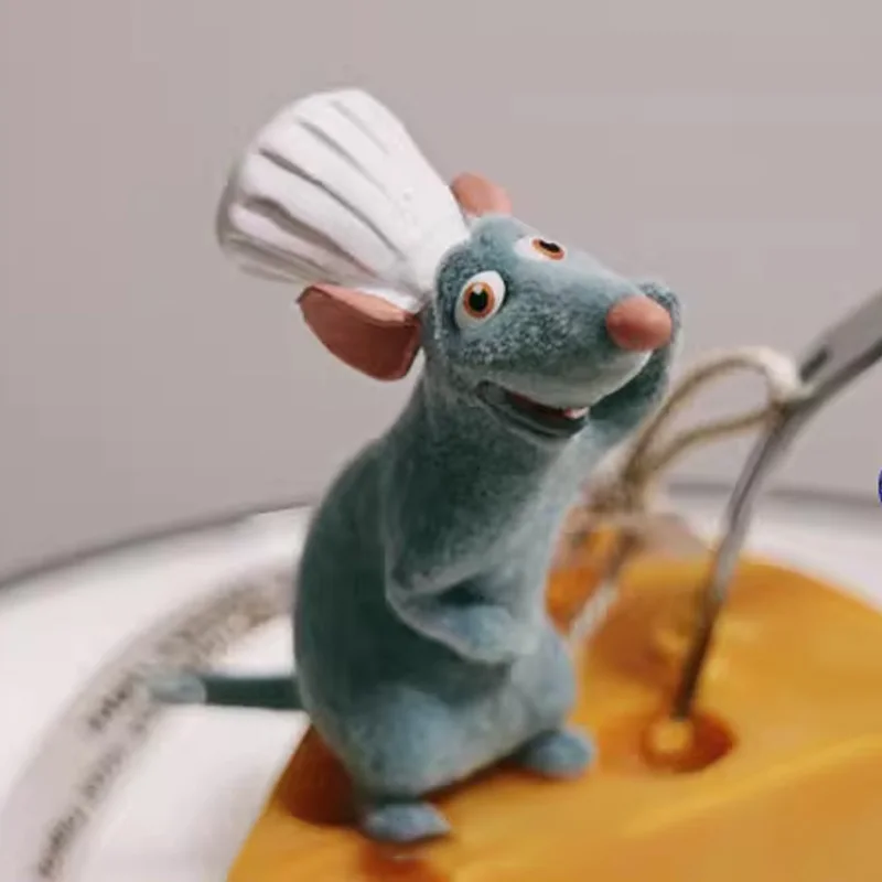 Disney Ratatouille Remy Mouse Action Figure Toys Funny Toy Decorations Cartoon Model Kawaii Dolls Christmas Gift For Children