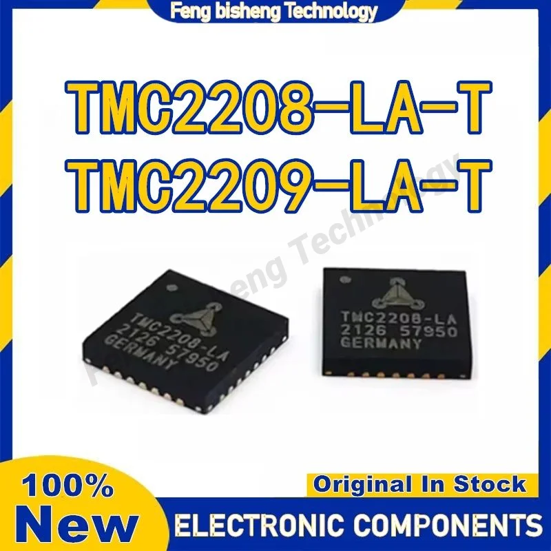 

5 шт. TMC2208-LA-T TMC2208-LA TMC2208 TMC2209-LA-T TMC2209-LA TMC2209 QFN-28 QFN28 Совершенно новые оригинальные чипы ic