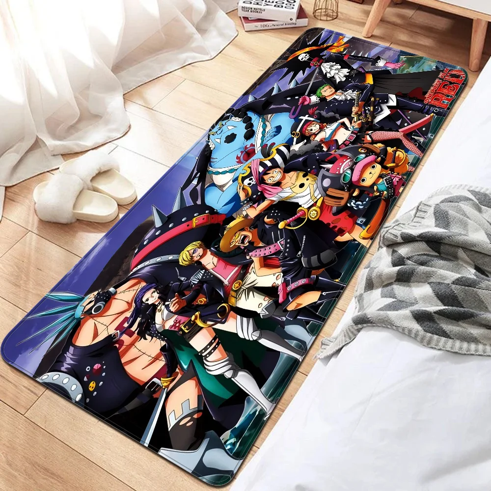 

Anime O-one P-Piece Kitchen Mat Kids Room Bedroom Decoration Balcony Anti-Slip Doormat Living Room Alfombra