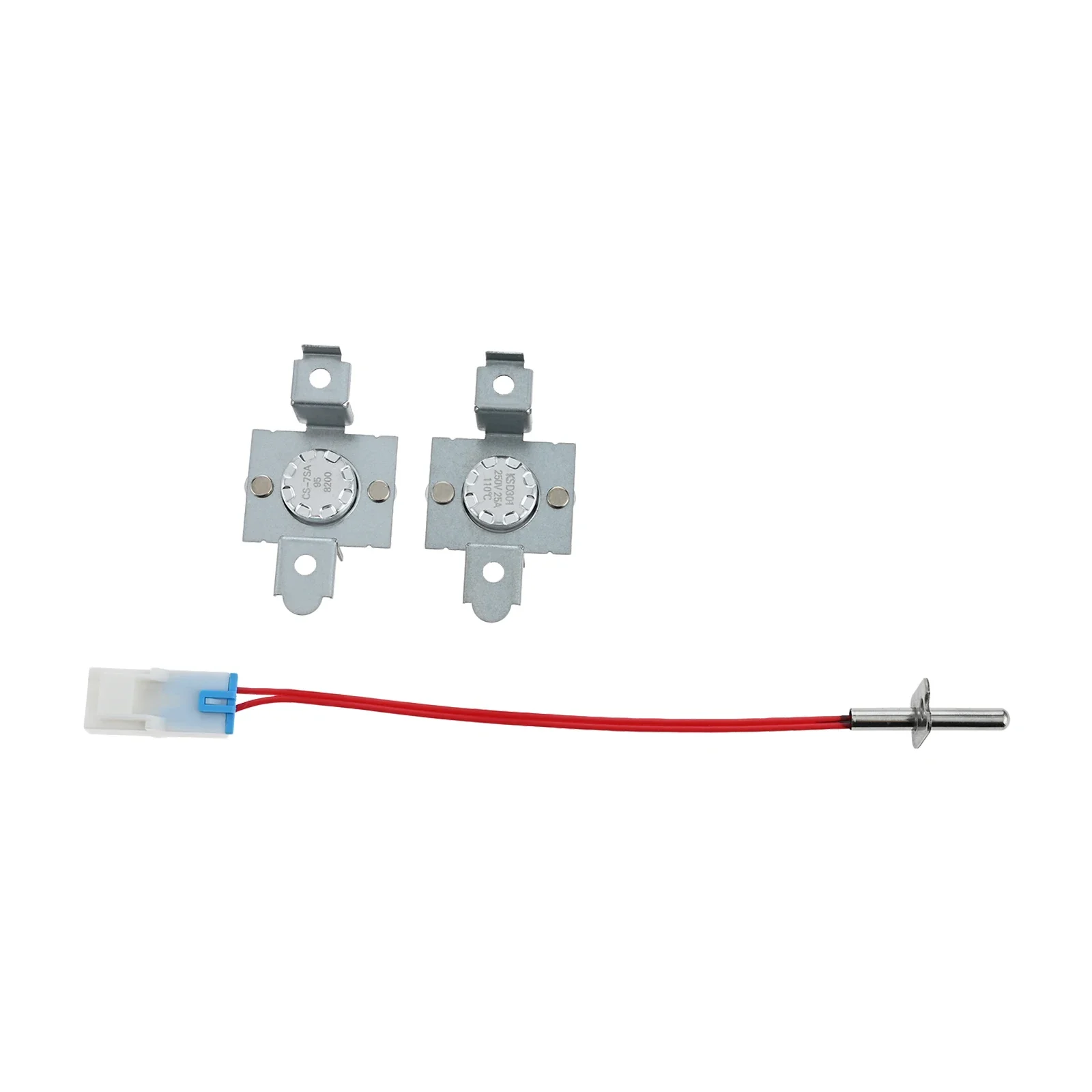 1set Dryer Thermistor 6323EL2001B Thermostat 6931EL3003C 6931EL3004B Replace for Ken-more LG AP7206815 PS16732335 79669002000