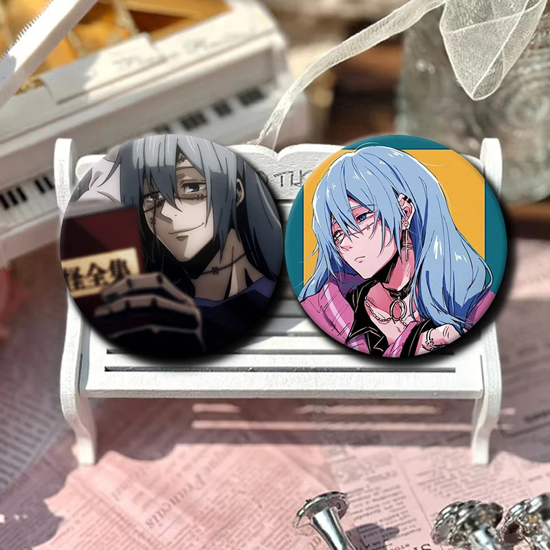 Mahito Anime Figure Badge Cartoon Comic Horror Brooches Handmade Exquisite Enamel Pins for Clothes Accessories Jewelry Backpack - Image 2