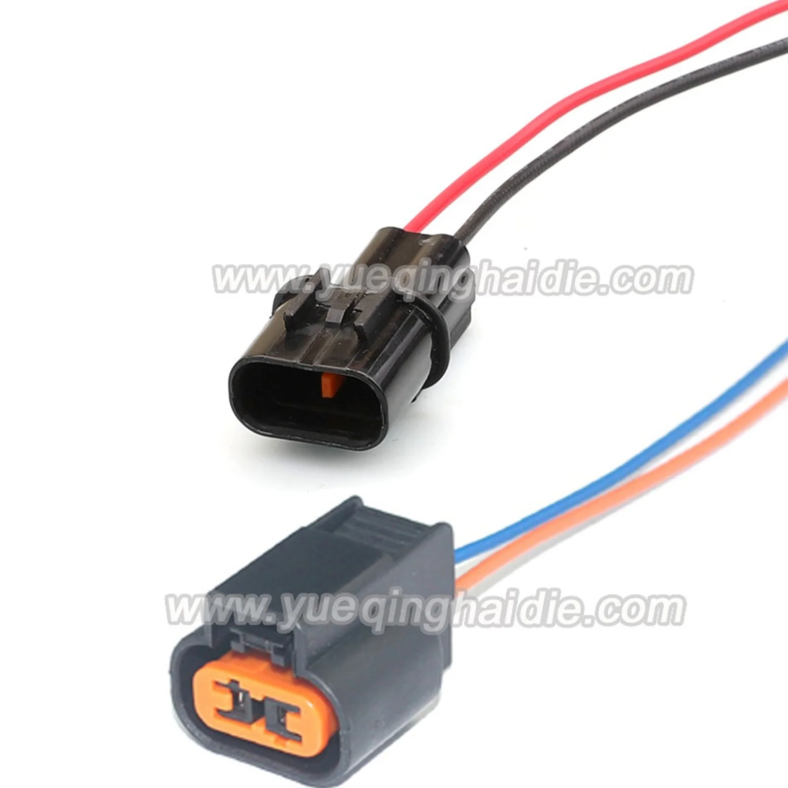 2 Pin Male Female Waterproof Connectors Black Sensor Fog Lamp Auto for Mitsubishi Souast PB621-02121 PB625-02027