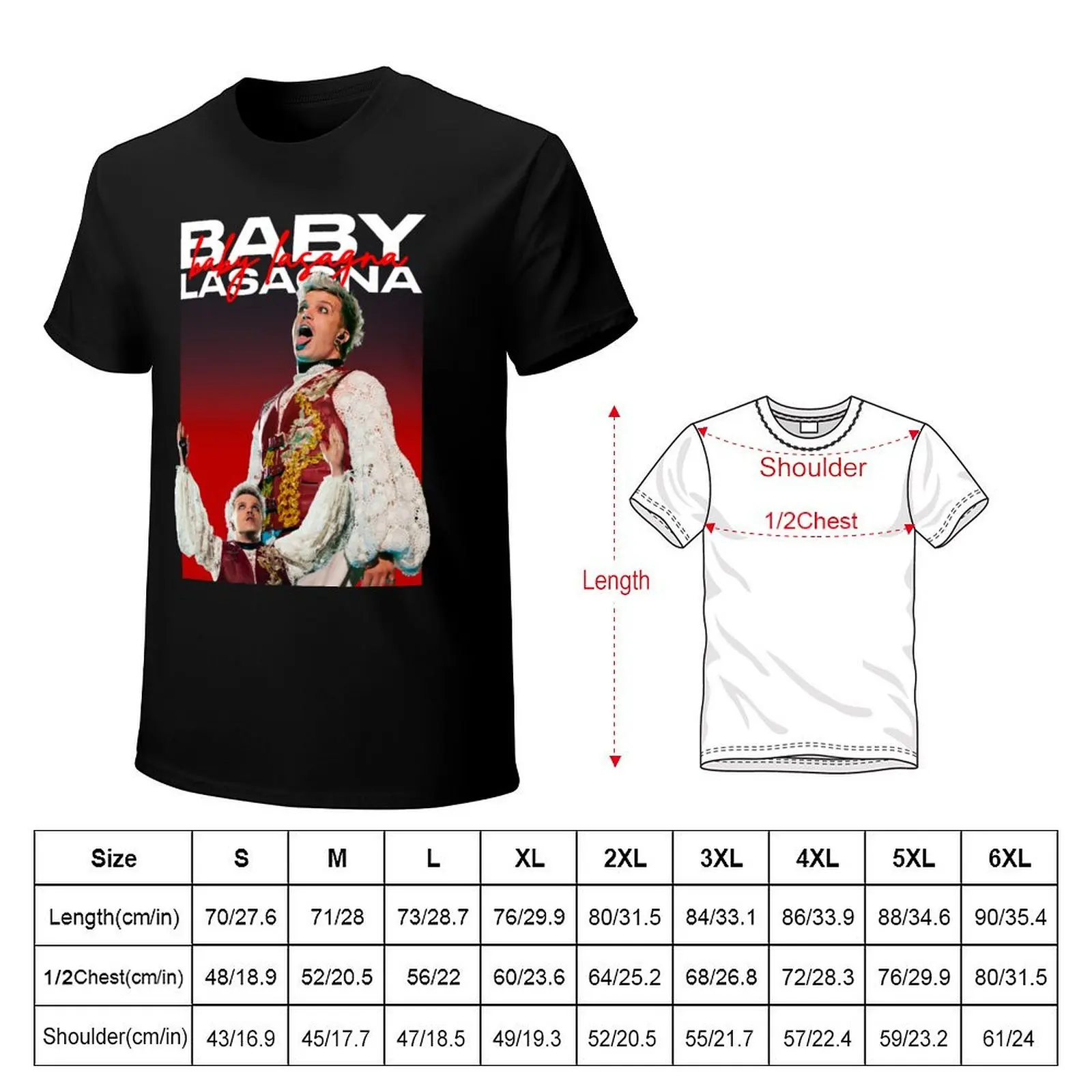 Baby Lasagna Croatia Eurovision 2024 Merch T-Shirt Comfortable Work Wear Tee
