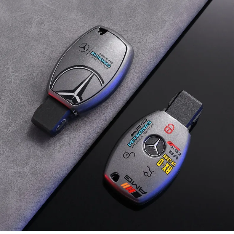 TPU Car Remote Key Case Protective Cover For Mercedes Benz A B C E R Class GLS GLA GLK GLC CLS CLA AMG W204 W205 W212 W463 W176