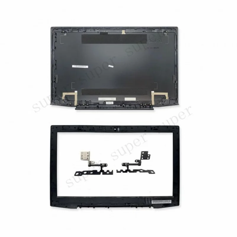 

S+ New For Lenovo Y50P-70 Y50-70 Y50-80 LCD Back Cover Rear Lid & Bezel & Hinges
