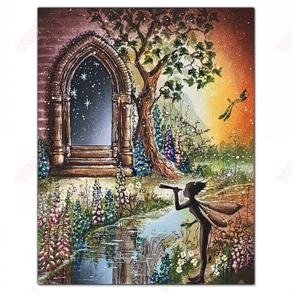 Printing Sewant Mushrooms Archway Stamps Reusable Handmade Embossing DIY Scrapbook Diary Greeting Card Decoration New 2024