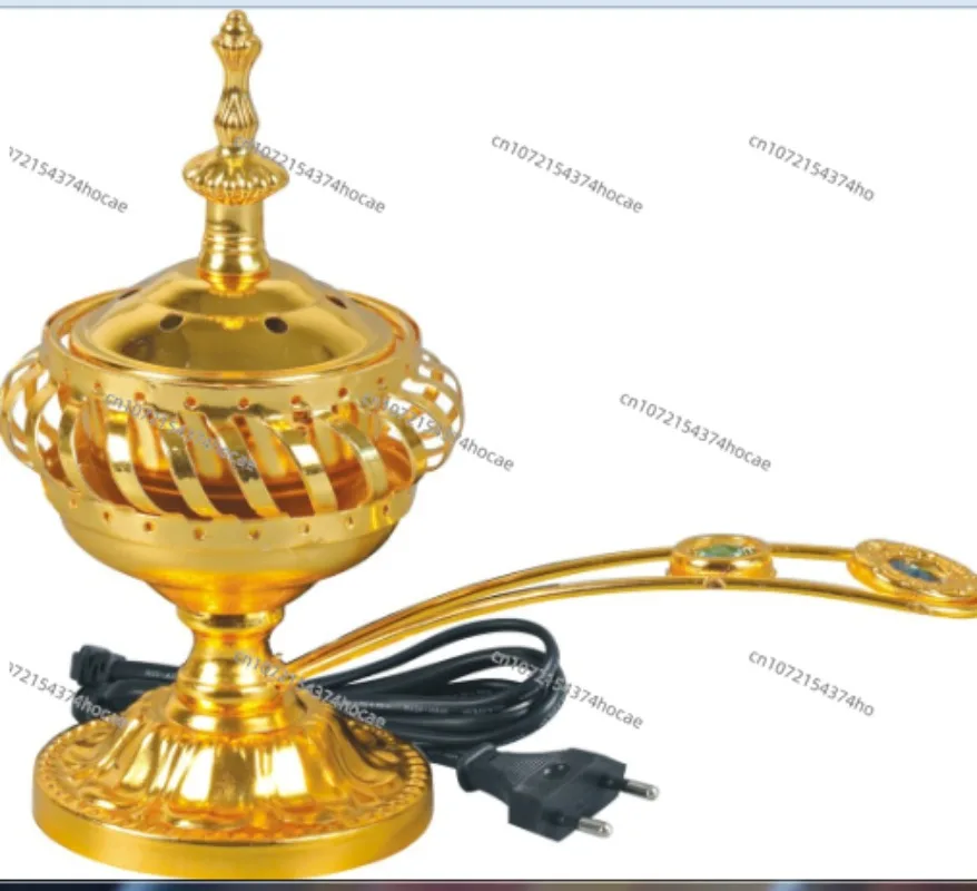 Middle Eastern Electric Incense Burner Arabic Bakhoor Burner Electronic for Home Office Ramadan Decoration
