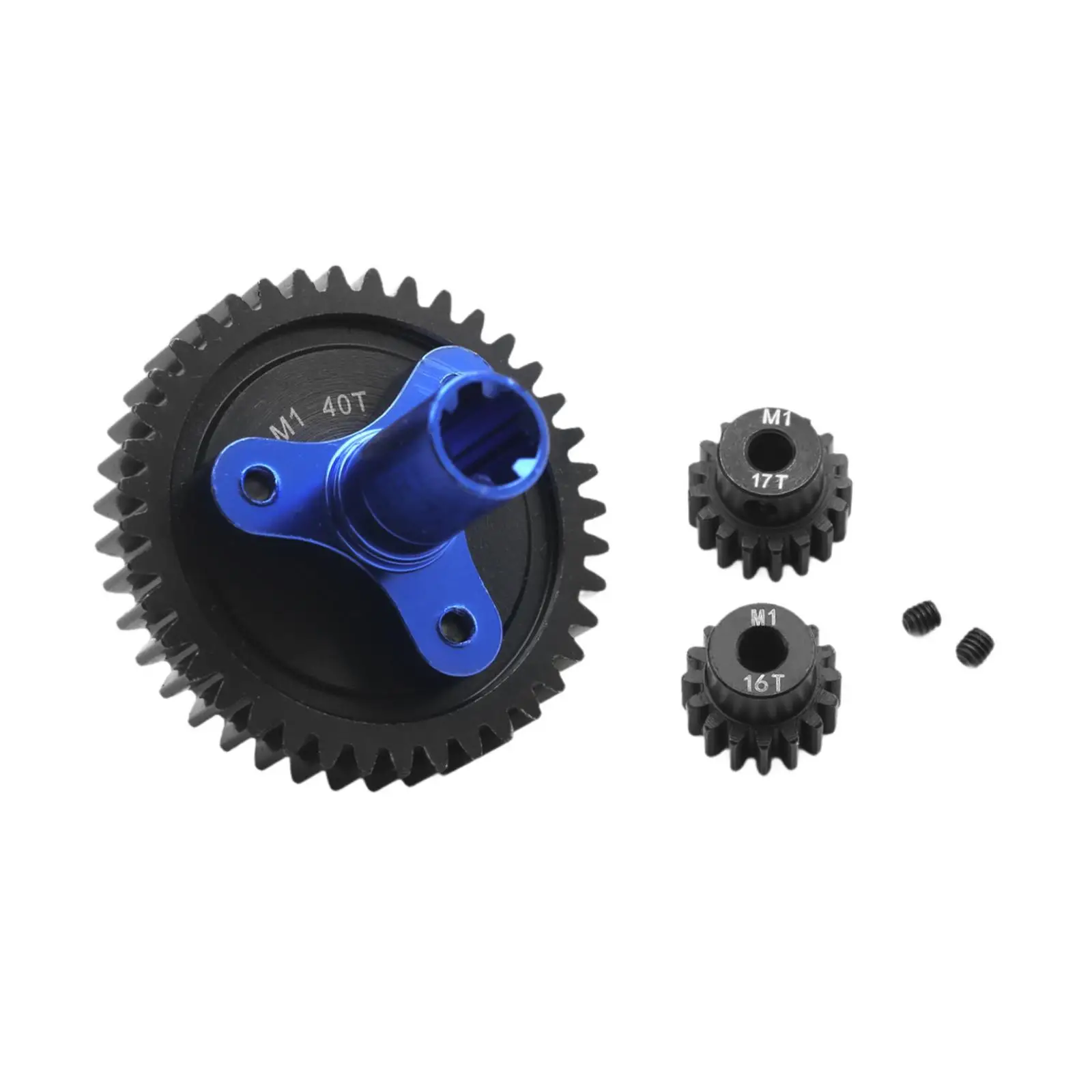 3 Pieces 1:10 Metal Spur Gear Slipper Clutch RC Model Vehicle Parts Replace Parts M1 Gear for 4S 1/8 Typhon DIY Modified Trucks