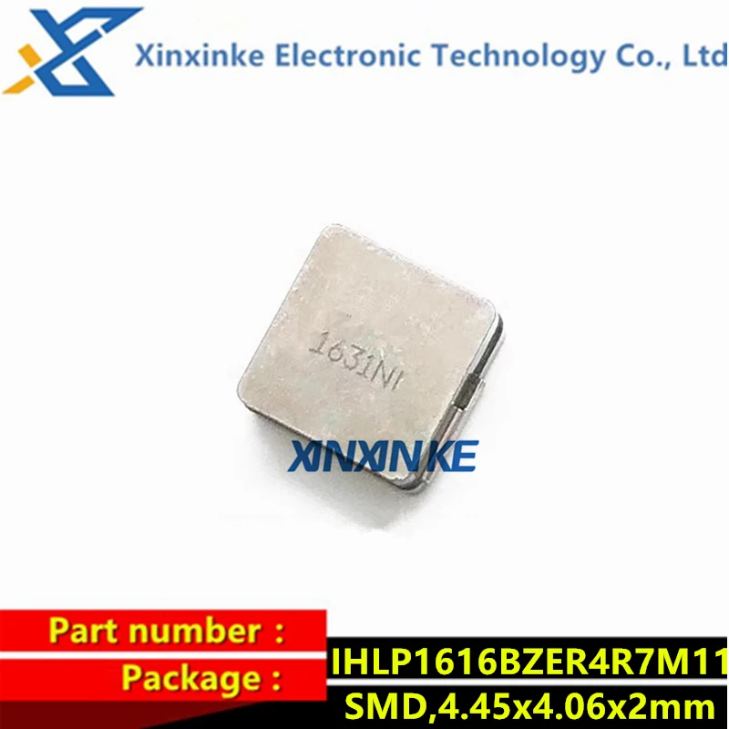 

5PCS IHLP1616BZER4R7M11 Power Inductors - SMD 4.7uH 20% IHLP1616 High Power Choke 1.75A 29MHz 4.45x4.06x2mm