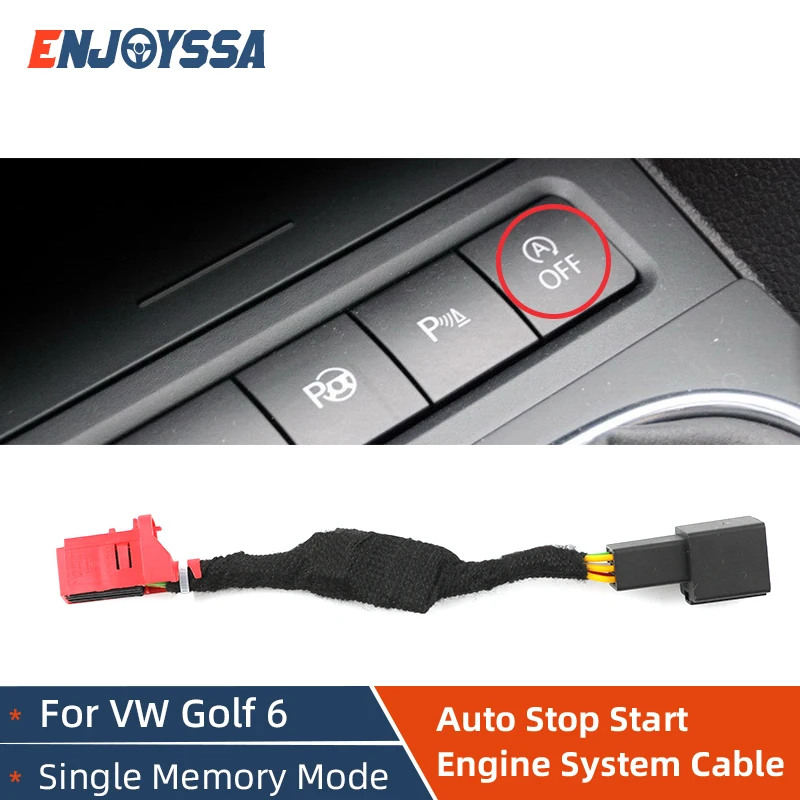 Automatic Stop Start Engine System Off Device Control Sensor Plug Stop Cancel Cable For Skoda Old Superb Multivan T5 T6 Golf 6