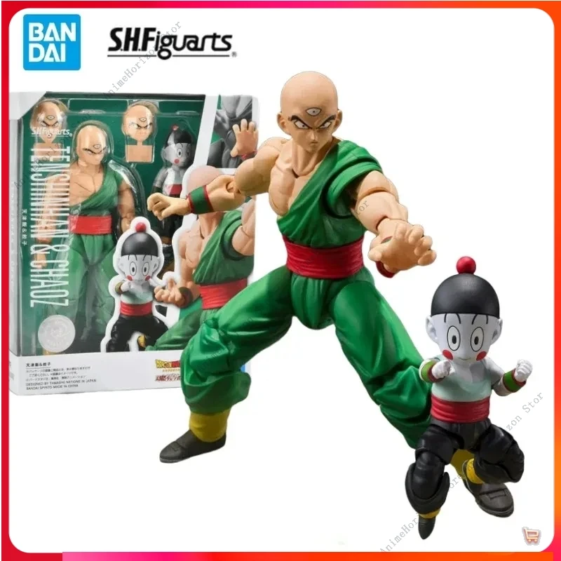 

BandaiGenuine Original SHF TENSHINHAN CHAOZ Action Figure Toys for Boys Girls Kids Christmas Gift Collectible Model Ornaments