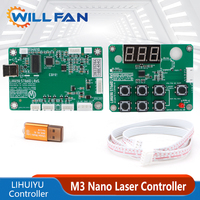 Will Fan LIHUIYU Nano M3 Co2 Laser Controller Main Board Control Panel Dongle System Software LaserDRW For Engraving Machine