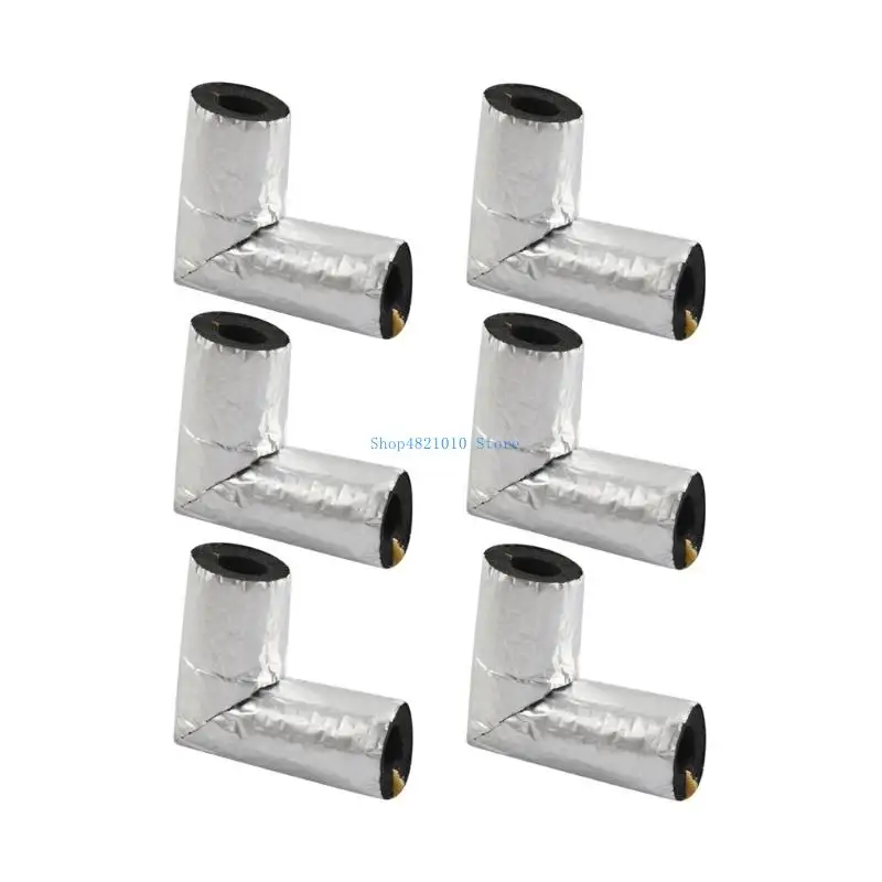 T3LF Automotive Grade Insulating Elbow Sleeves 19mm Pipe Compatibility Three Dimensional Networking Structure Anti Combustion