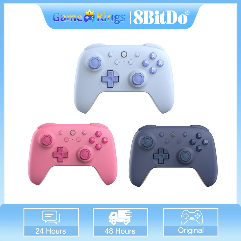 8BitDo Ultimate 2C Bluetooth Controller For Nintendo Switch/Switch2 Gamepad Hall Effect Joysticks 6-Axis Controller For Switch 2