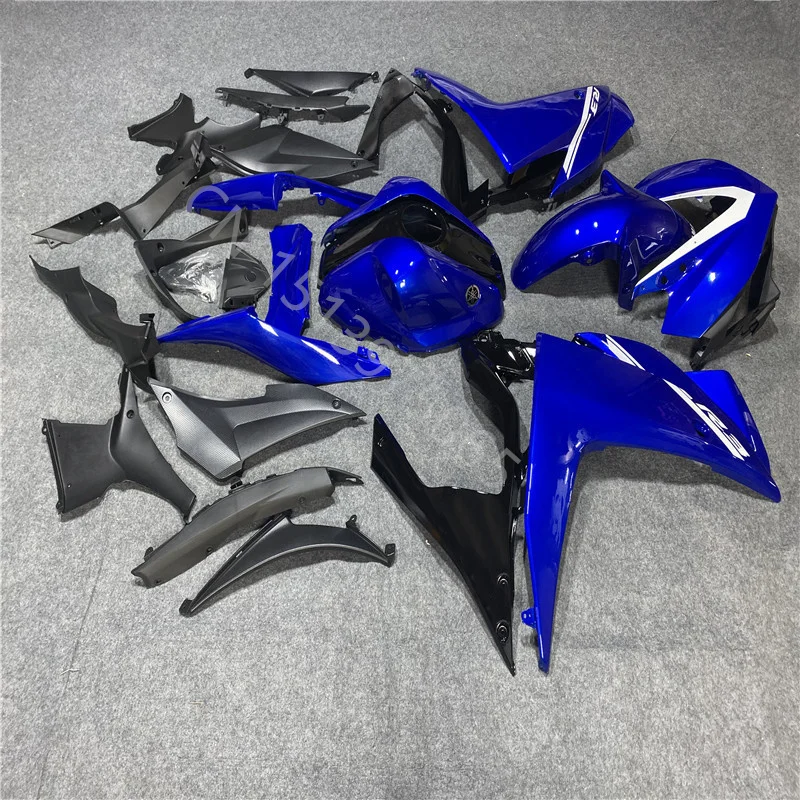 blue black plastic motorcycle Fairing kit fit  for YAMAHA YZFR3 2019-2021  Injection molding YZFR3 2019 2020 2021 Fairing