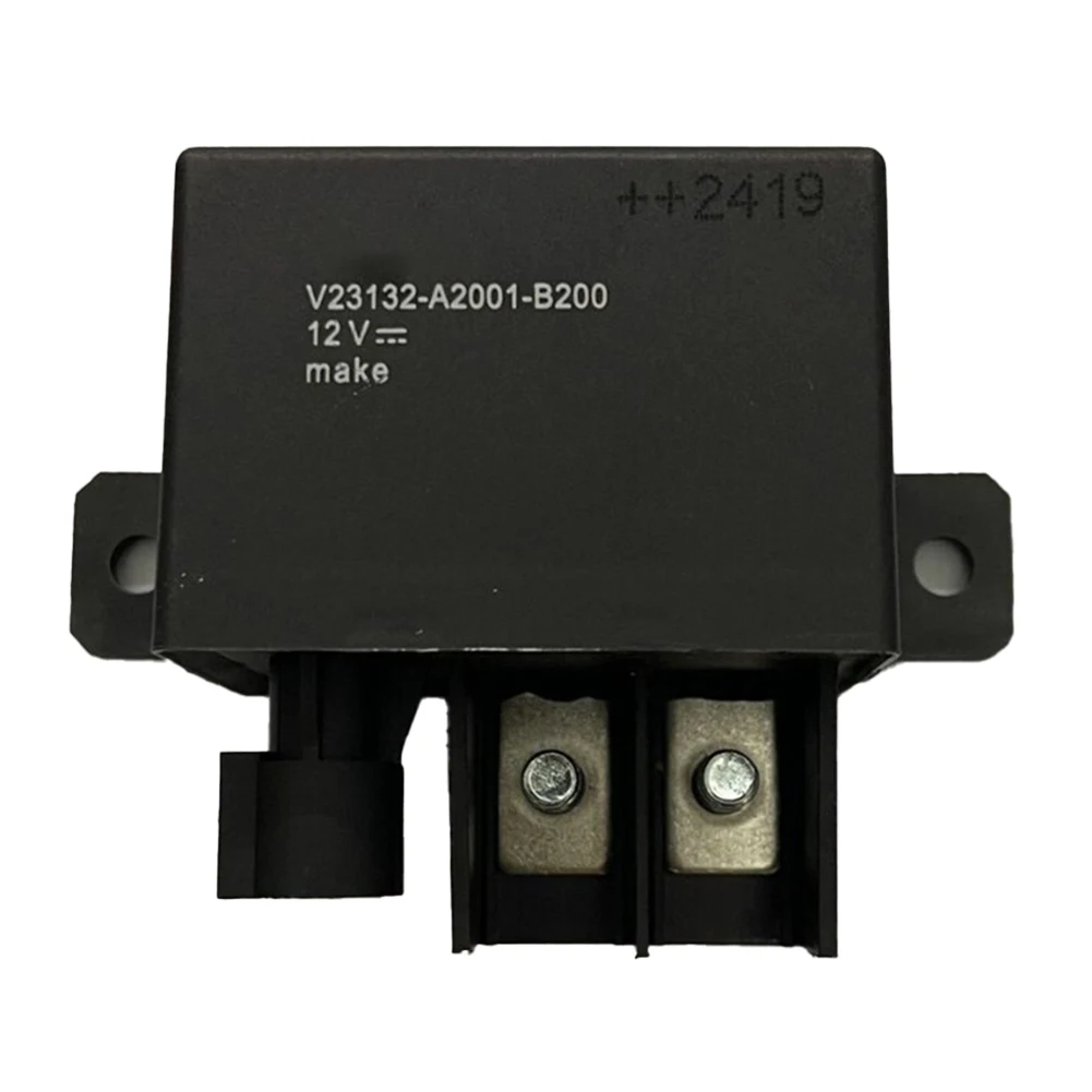 V23132-A2001-B200 12VDC High Current Power Relay FOR Exc W/ Retention Nuts To Handle High Current Loads Versatile Applications