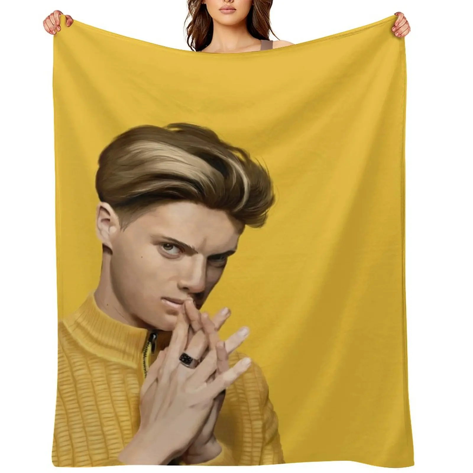 

Jace Norman - Vulkan Digital Throw Blanket Heavy warm winter Beautifuls Decoratives Blankets