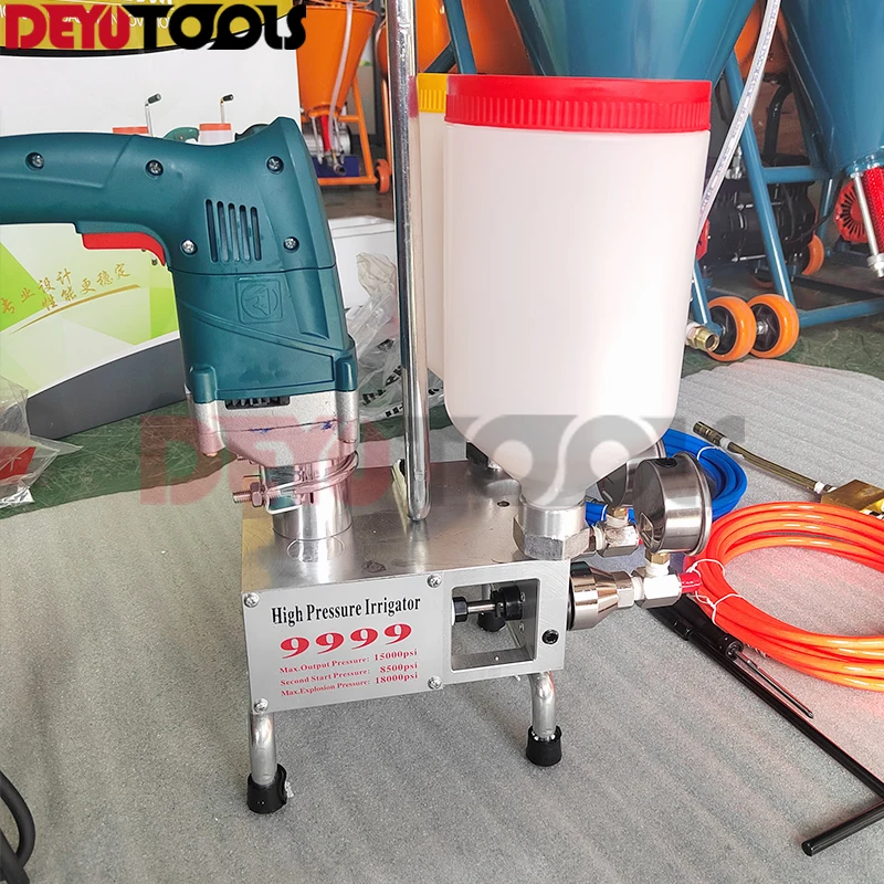 Dual Component Injection Equipment Two-Component PU Epoxy Power Spray Foam Grouting Pump High Efficiency Spray Guns